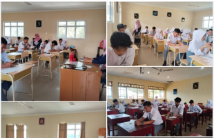 Penilaian Sumatif Akhir / Ujian Akhir Sekolah  SMAN 1 Lingga Telah Selesai Dilaksanakan