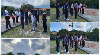Latihan Persiapan Seleksi Paskibraka Tingkat Kabupaten Lingga Tahun 2026