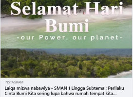 Siswa SMAN 1 Lingga ikuti lomba video pendek memperingati hari bumi